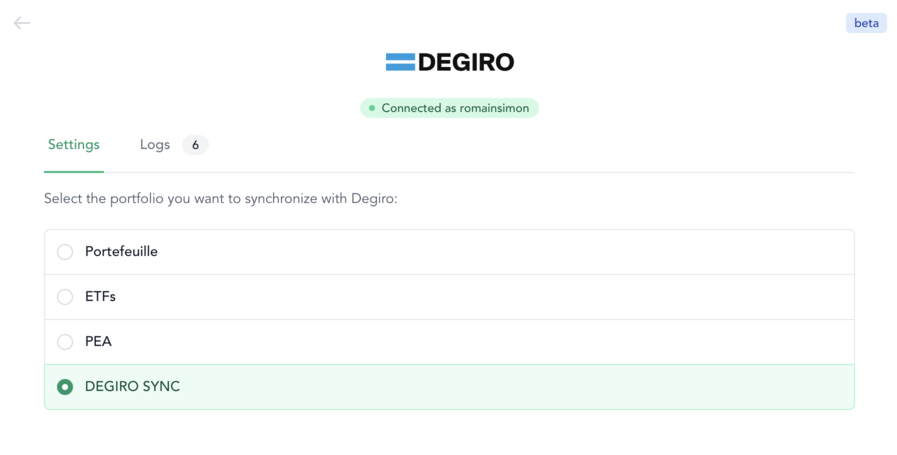 Degiro Portfolio